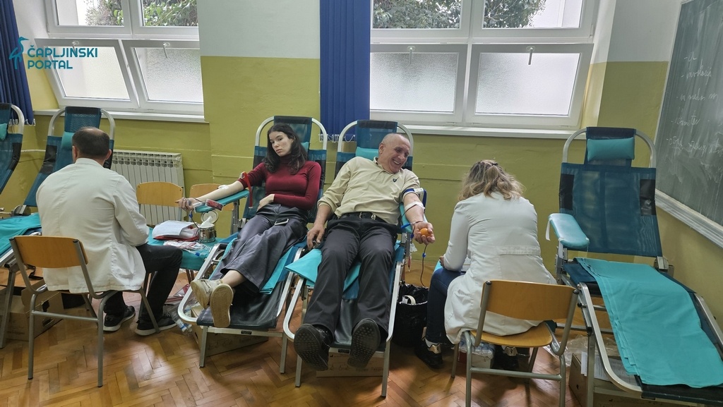 FOTO | U Čapljini prikupljene 42 doze krvi