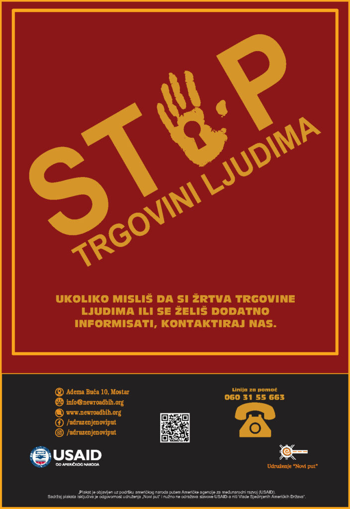 U Ljubuškom najavljen početak desetomjesečne kampanje podizanja svijesti o trgovini ljudima u ŽZH