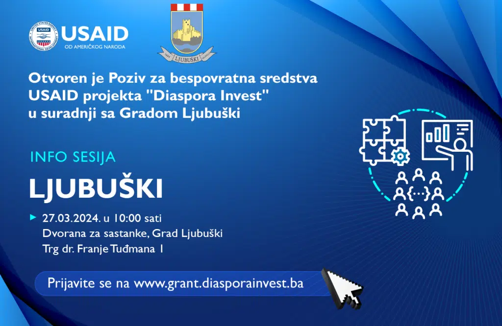 Poziv na info-sesiju projekta “Diaspora Invest”