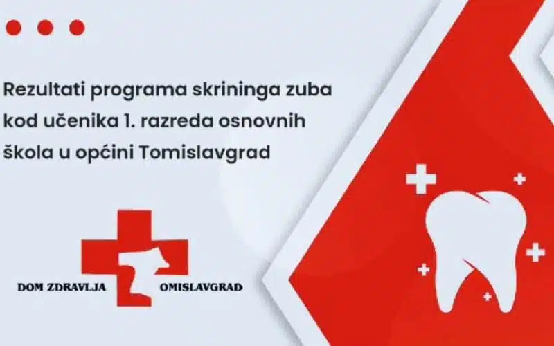 VIDEO: PROGRAM SKRININGA zubi kod učenika 1. razreda osnovne škole na području Tomislavgrada: učenik u prosjeku ima 6 karijesa