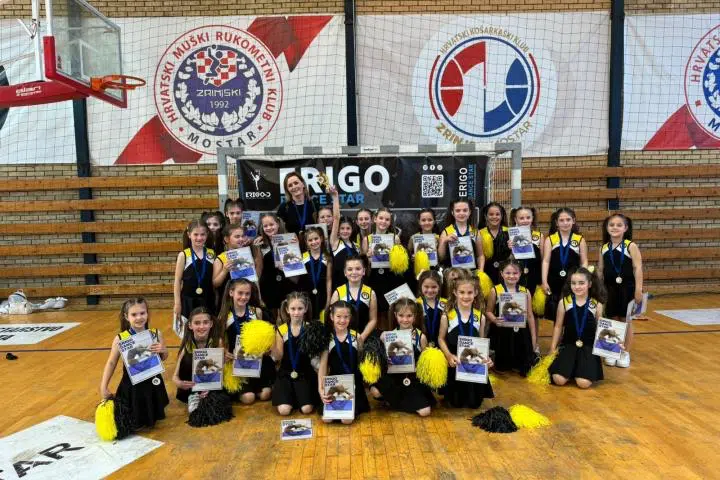 Posuškim cheerleadersicama tri medalje na međunarodnom natjecanju u Mostaru
