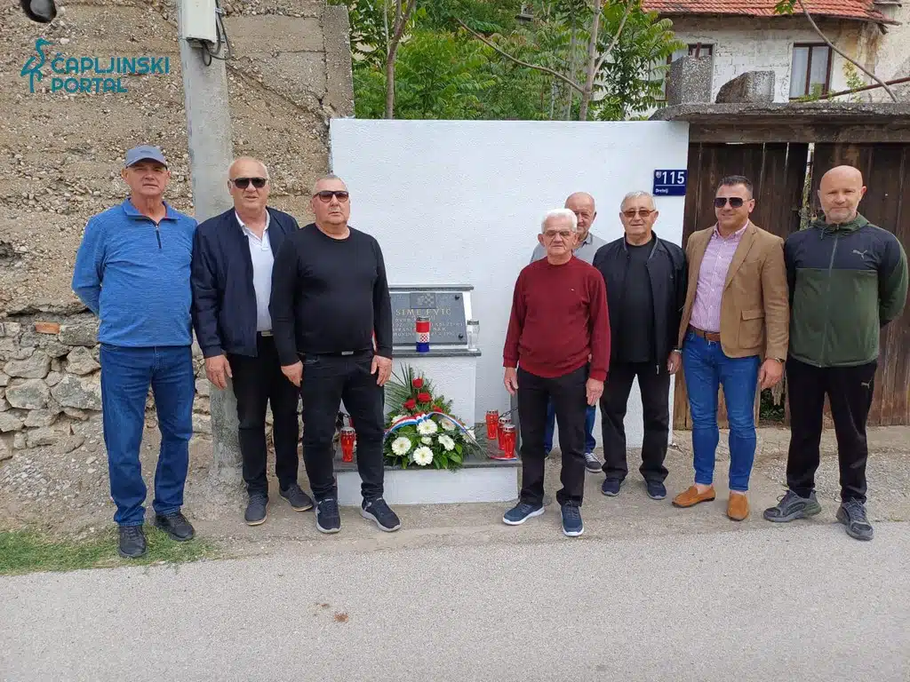 FOTO | U Dretelju obilježena 32. godišnjica smrti branitelja Šime Evića