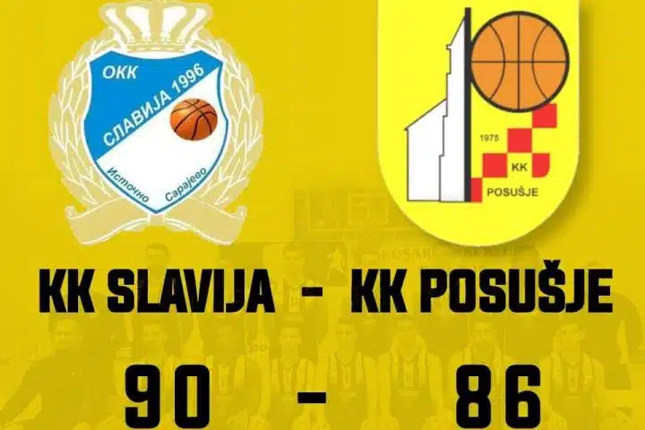 KK Posušje poraženo kod Slavije