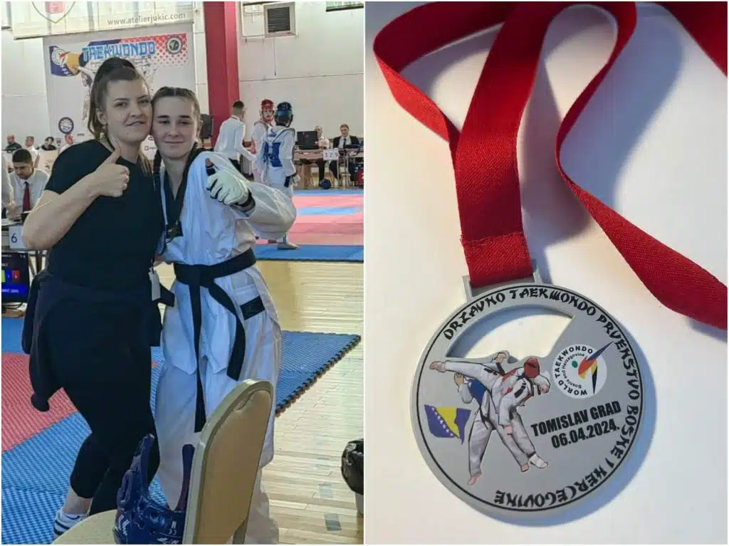 Helena Mioč: Viceprvakinja BiH u taekwondou i odlična nogometašica