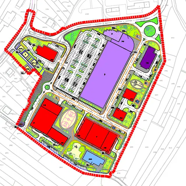 Pogledajte detaljan plan uređenja stambeno-poslovnog kompleksa „Boboška“