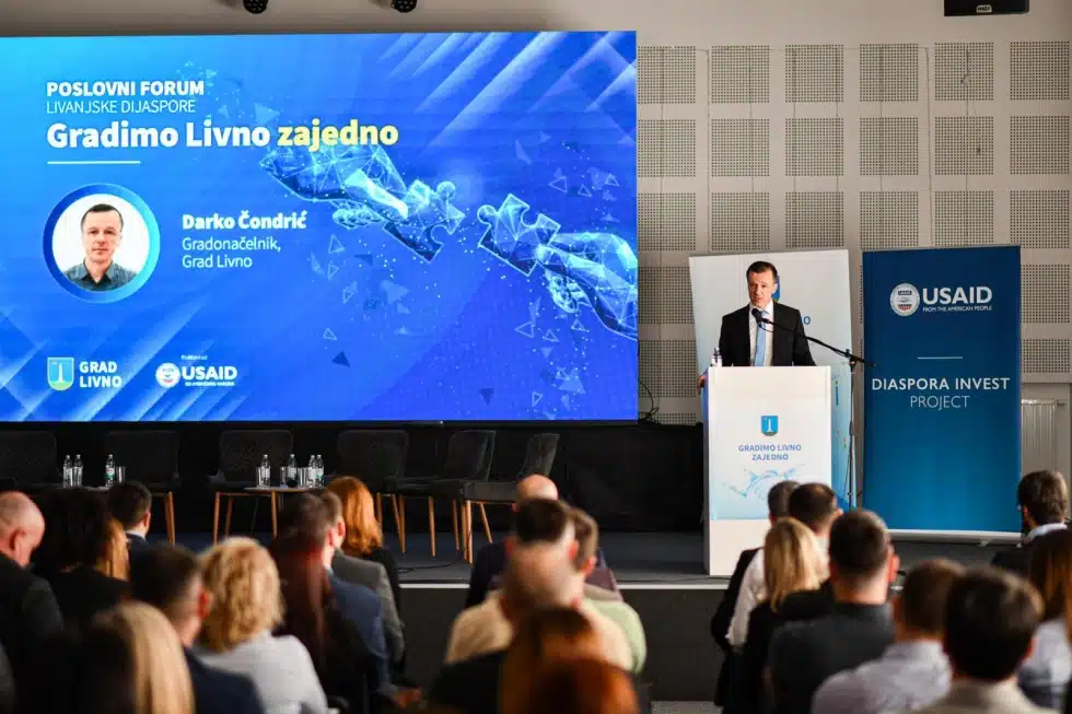 U Livnu održan poslovni forum livanjske dijaspore i gospodarstvenika Livna “Gradimo Livno zajedno”