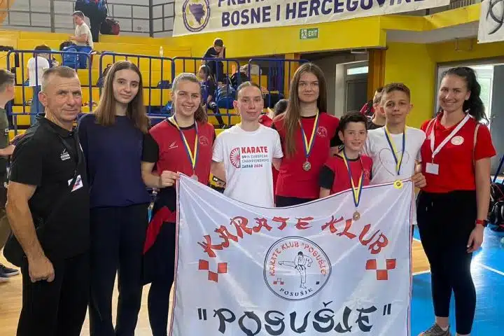 Pet medalja osvojio Karate klub Posušje na Kupu prijateljstva