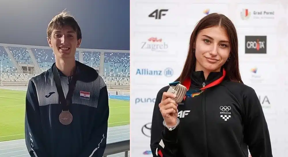 Luka osvojio bronzu na Prvenstvu Mediterana, Anna srebro na mitingu u Sloveniji
