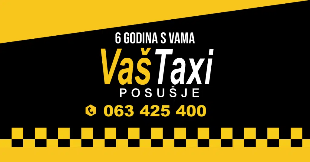Vaš Taxi iz Posušja slavi 6. rođendan i nagrađuje Vas besplatnim vožnjama!