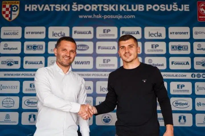 Produžen ugovor Nikole Mandića sa Posušjem.