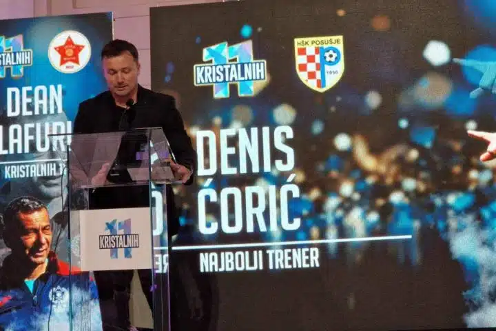 Denis Ćorić proglašen najboljim trenerom Premijer lige BiH