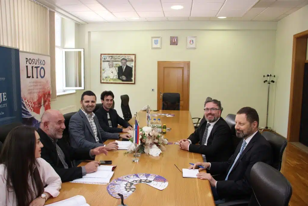 Posjet Veleposlanika Republike Slovenije N.J. E. Damijana Sedara Posušju
