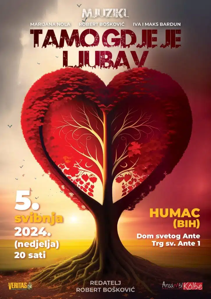 Mjuzikl o obitelji u nedjelju na Humcu