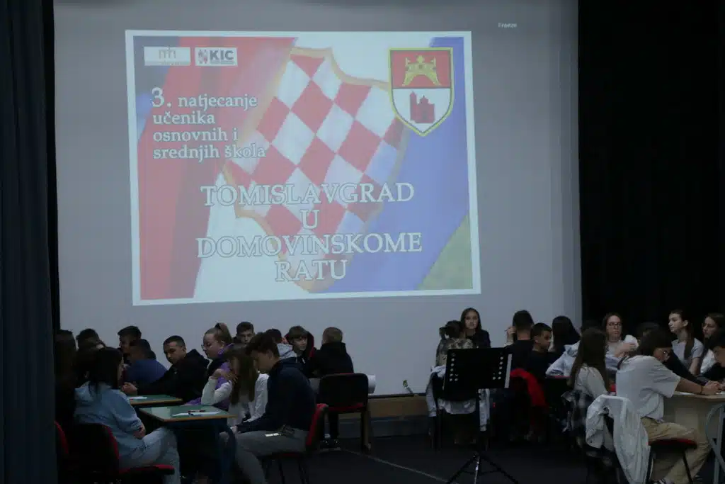 NAJAVA: 4. natjecanje učenika osnovnih i srednjih škola “Tomislavgrad u Domovinskom ratu “