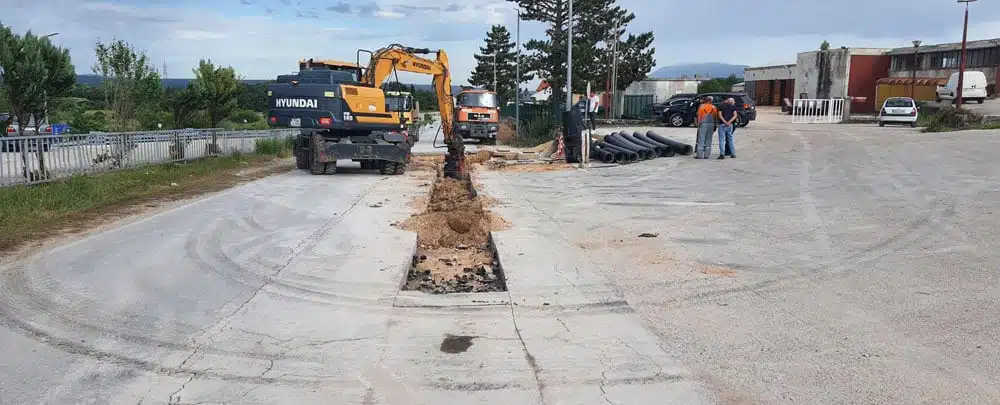 Posušje: U toku radovi na kolektoru, važi posebna regulacija saobraćaja