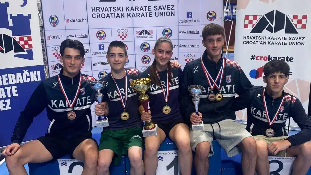 Šest odličja za karatiste KK Brotnjo-Hercegovina na Prvenstvu Hrvatske
