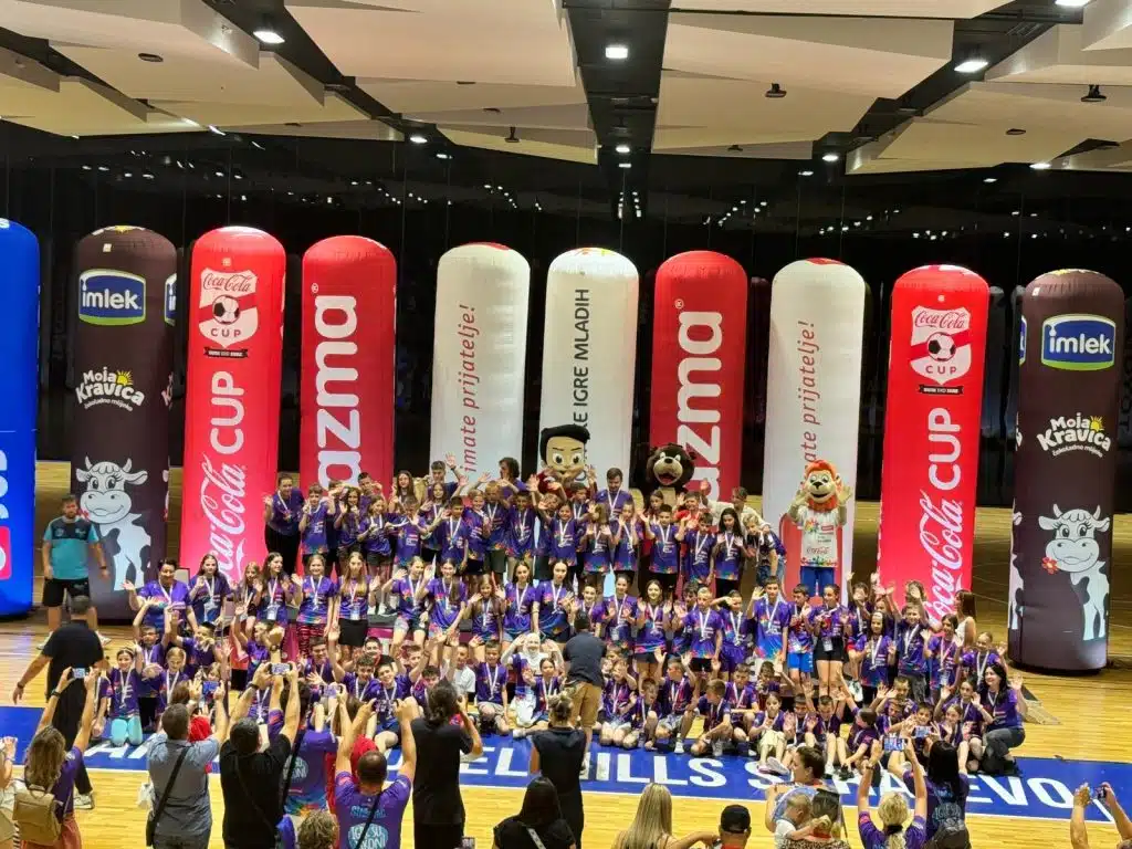 Treće mjesto na državnom natjecanju u sportskim igrama mladih osvojili su mališani iz Posušja.