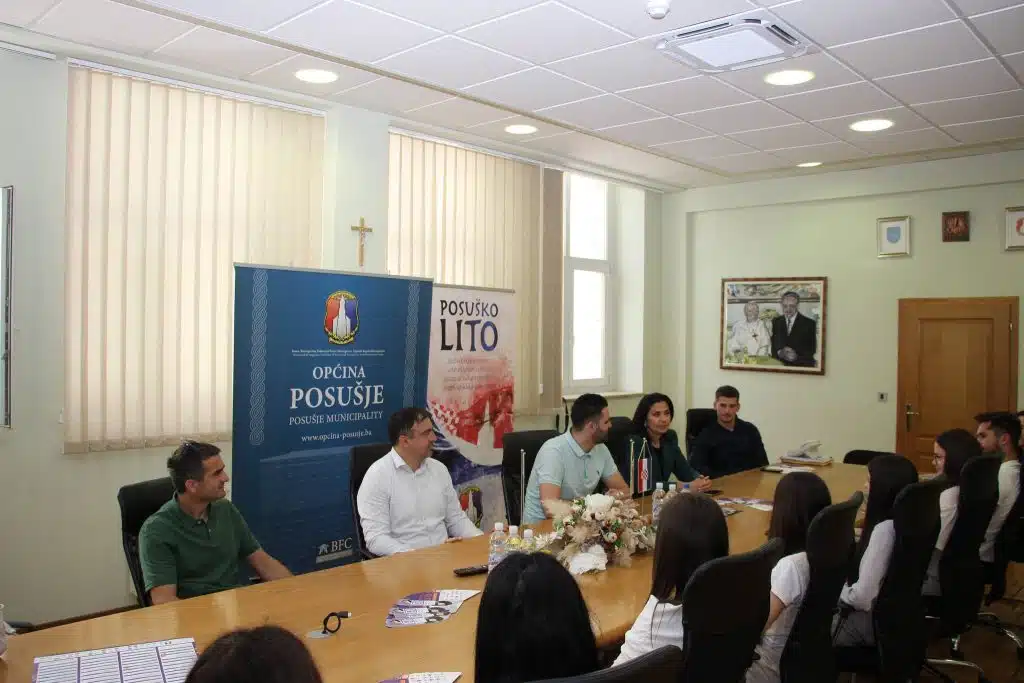 Prijem za učenike generacije održan u uredu načelnika Posušja