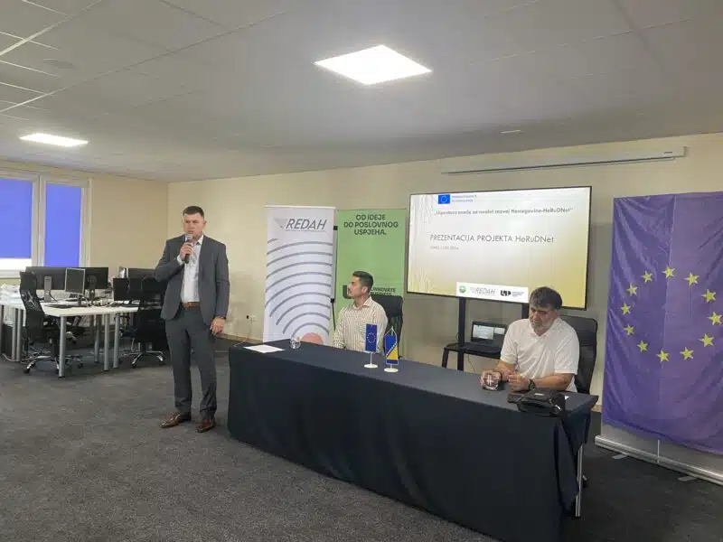 Info dan održan u Livnu u sklopu EU projekta „Uspostava Mreže za ruralni razvoj Hercegovine-HeRuDNet“