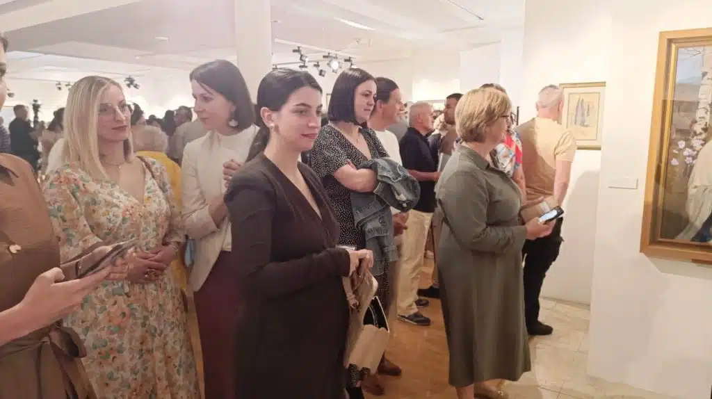 Livno: Predstavljanje do sada nepoznatih radova Gabriela Jurkića na otvaranju izložbe