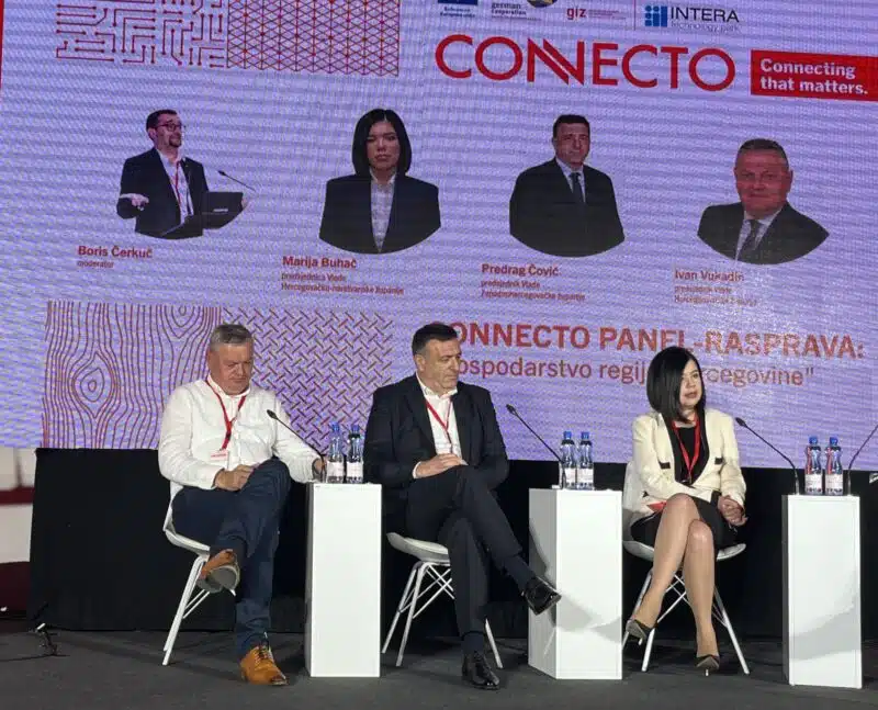 Predsjednik Vlade Hercegovačko-neretvanske županije Ivan Vukadin prisustvovao međunarodnoj poslovnoj konferenciji „Connecto 2024“