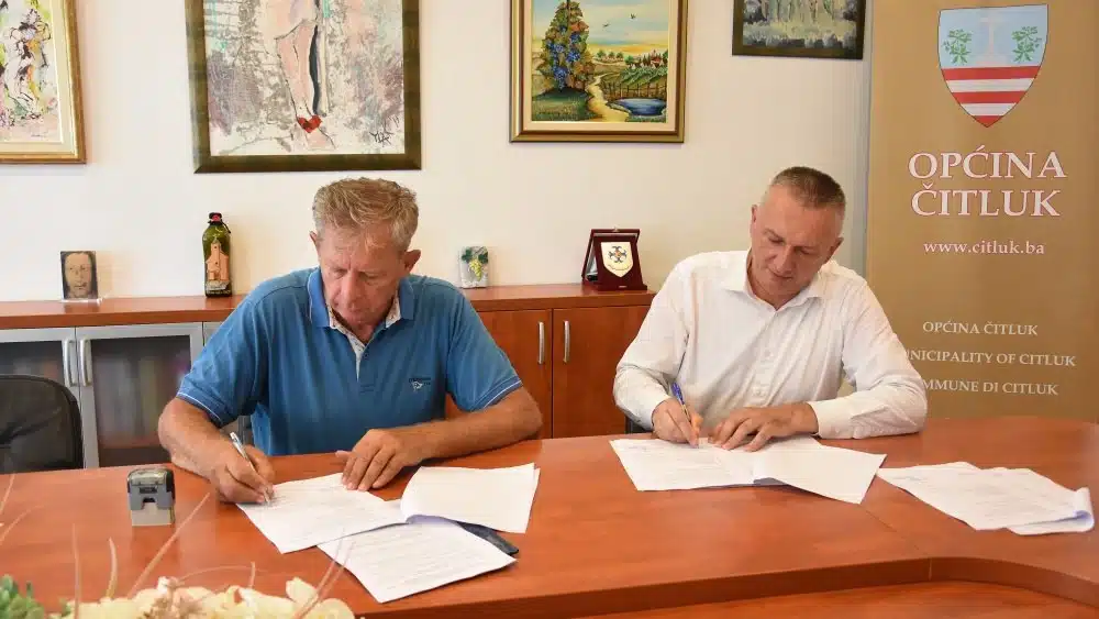 Potpisan ugovor za izvođenje radova na kanalizacijskom vodu K1