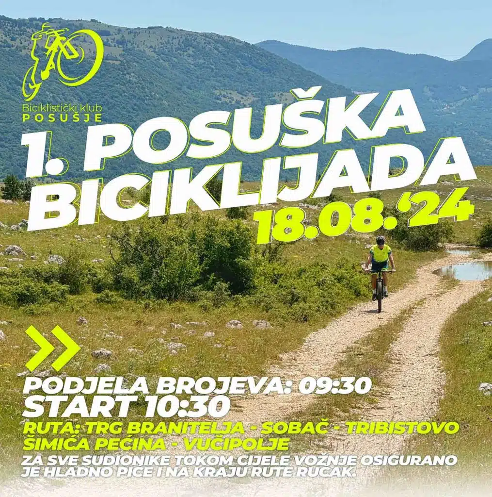 Ponovo na đir s Biciklističkim klubom Posušje: Ovaj put nas očekuje izazovnija ruta