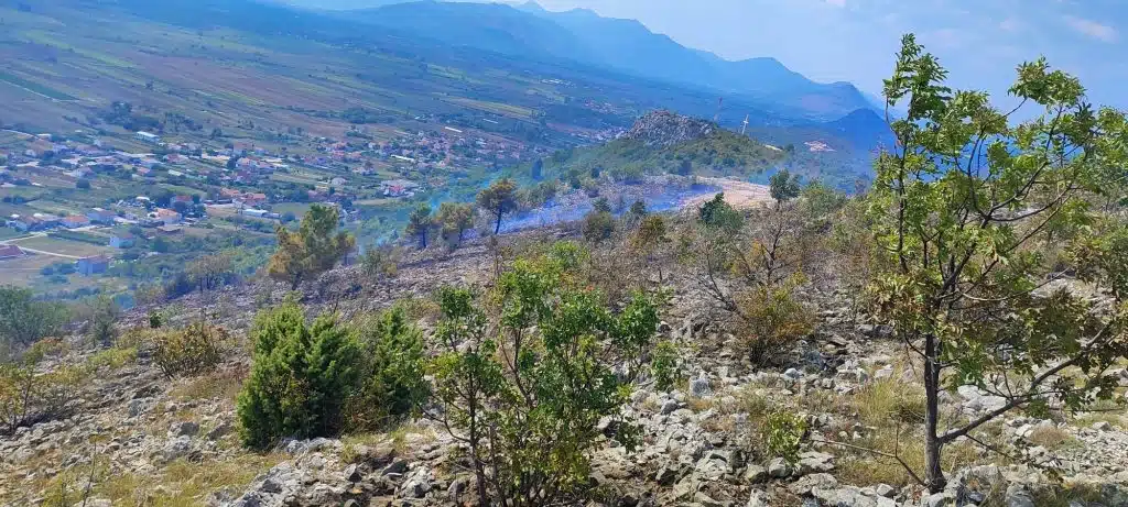 Vatrogasci u Ljubuškom gasili požare u Donjim Radišićima i Vojnićima