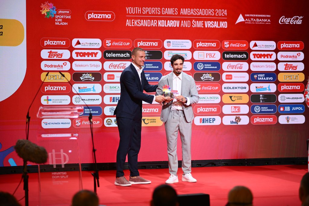 Proglašenje novih ambasadora i revijalni mečevi u igri između dvije vatre na Prokurativama za kraj rekordne sezone Sportskih igara mladih