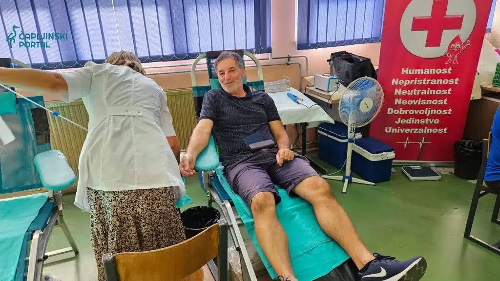 FOTO: U Čapljini prikupljeno 30 doza krvi