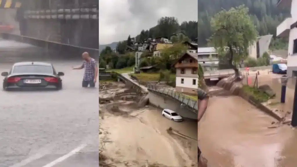 Nevrijeme pogodilo Austriju, dijelovi Beča poplavljeni