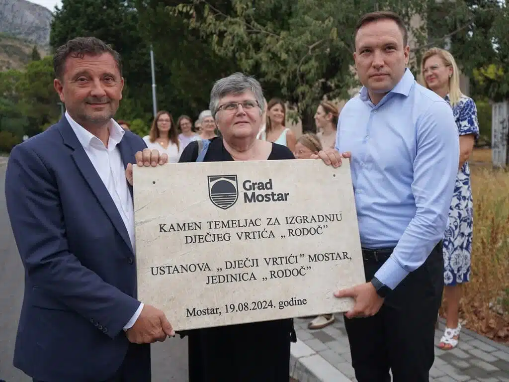Postavljen temelj za dječji vrtić u naselju Rodoč