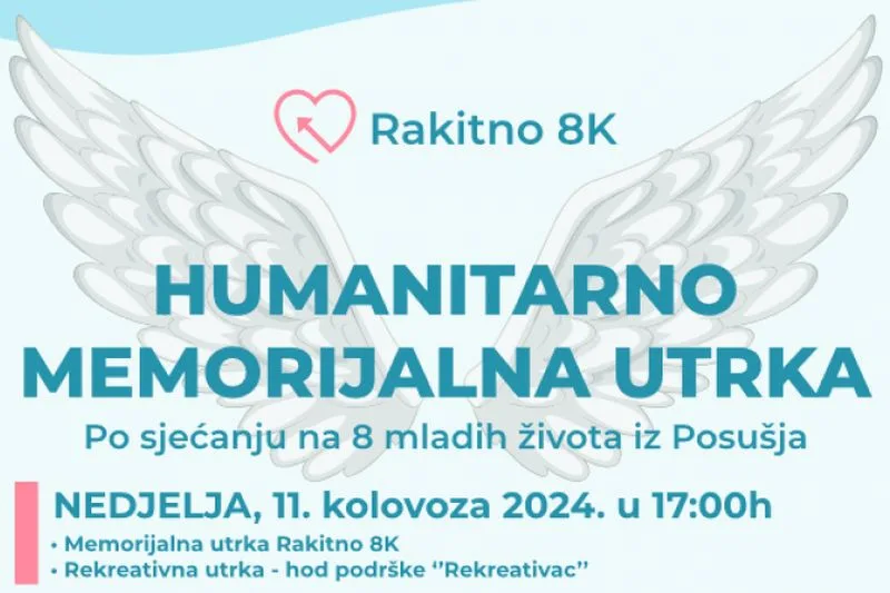 Sutra u Rakitnu: Humanitarna memorijalna trka u sjećanje na osam tragično stradalih mladih