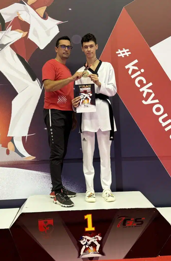 DAVID MILIČEVIĆ OSVOJIO ZLATNU MEDALJU U ALBANIJI