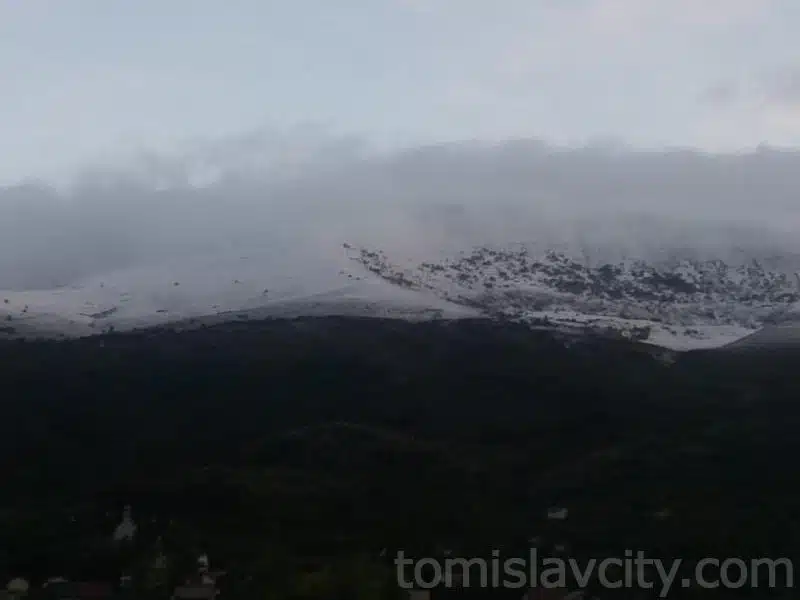 Nagla promjena vremena pred nama, snijeg stiže i u Bosni i Hercegovini.