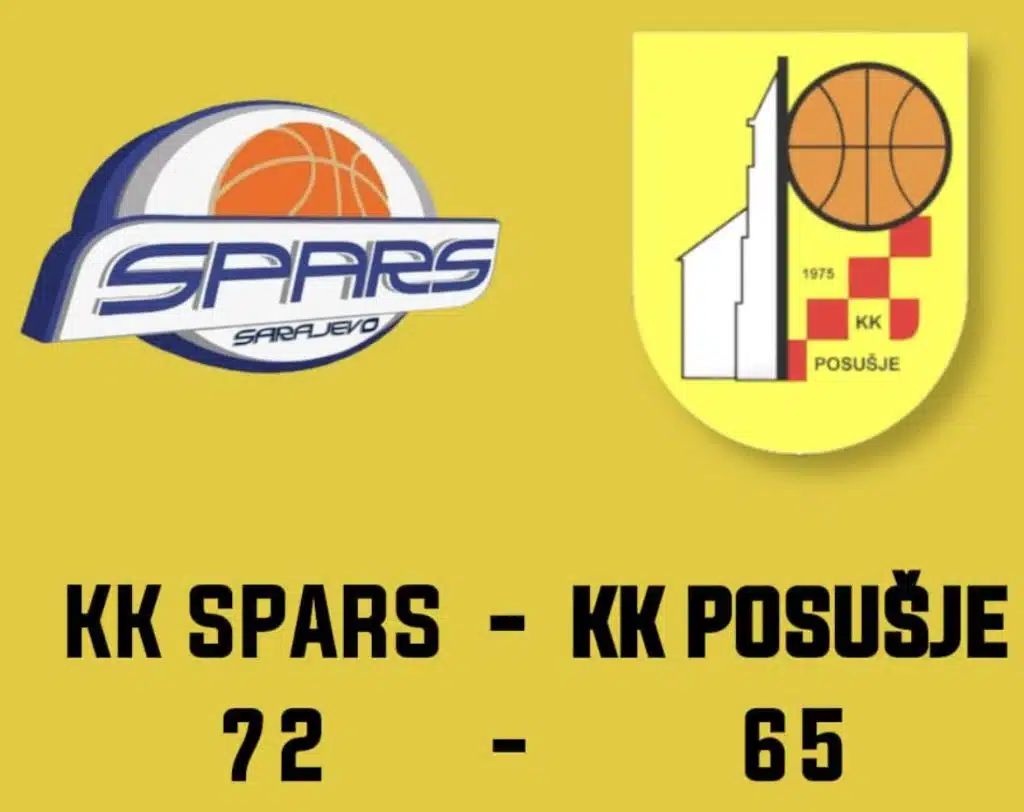 KK Posušje pretrpjelo poraz od Sparsa!