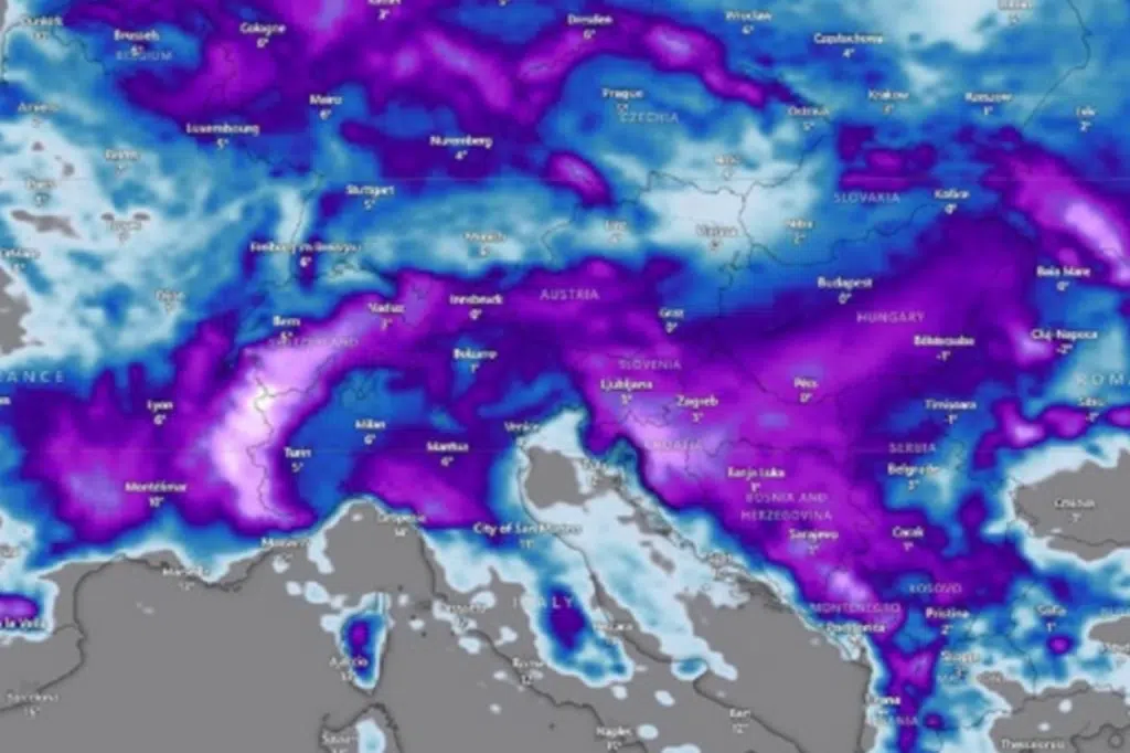 Mećave, jaki vjetrovi i niske temperature: U Europu dolazi snažna zimska oluja, evo gdje se očekuje snijeg