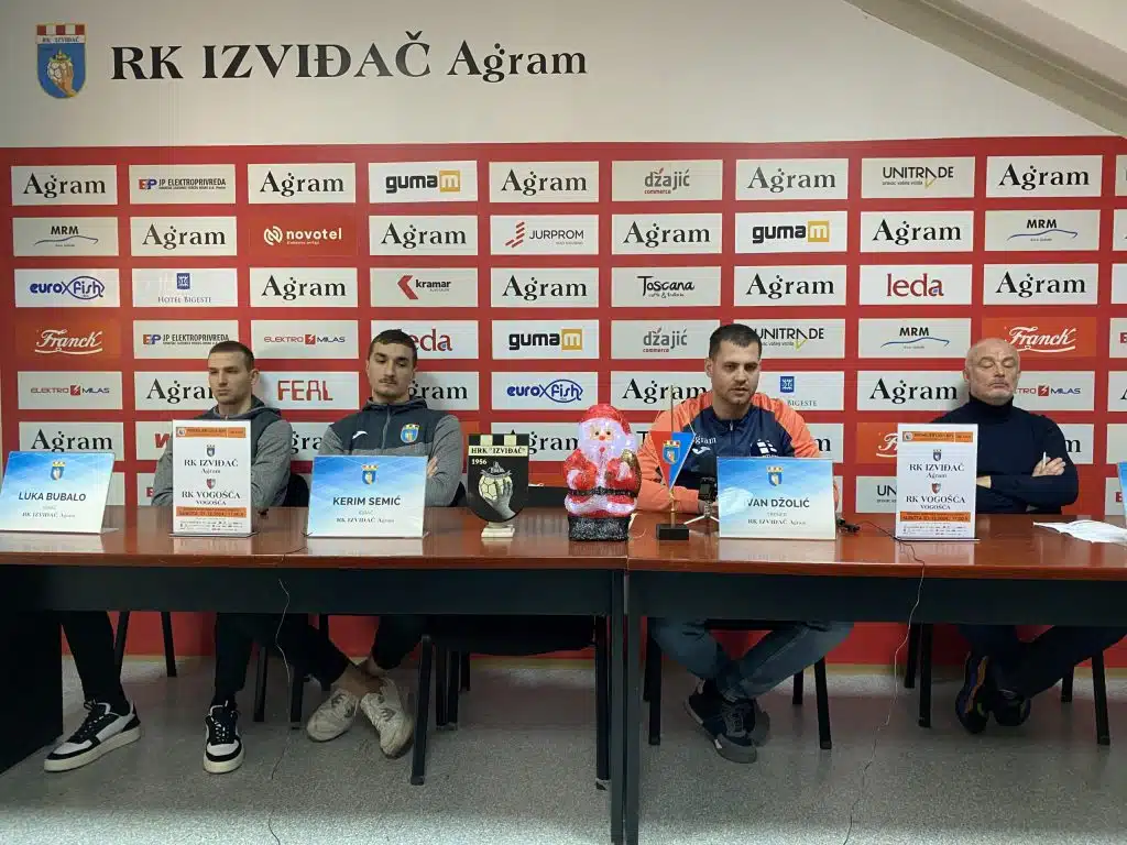 Tiskovna u Izviđaču pred utakmicu s Vogošćom: Nadamo se da ćemo polusezonu završiti pobjedom pred našim navijačima