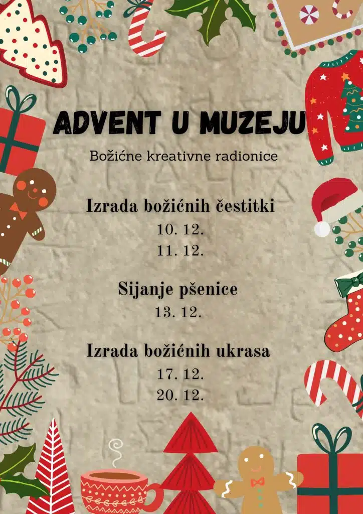 Božićne radionice u muzeju na Humcu