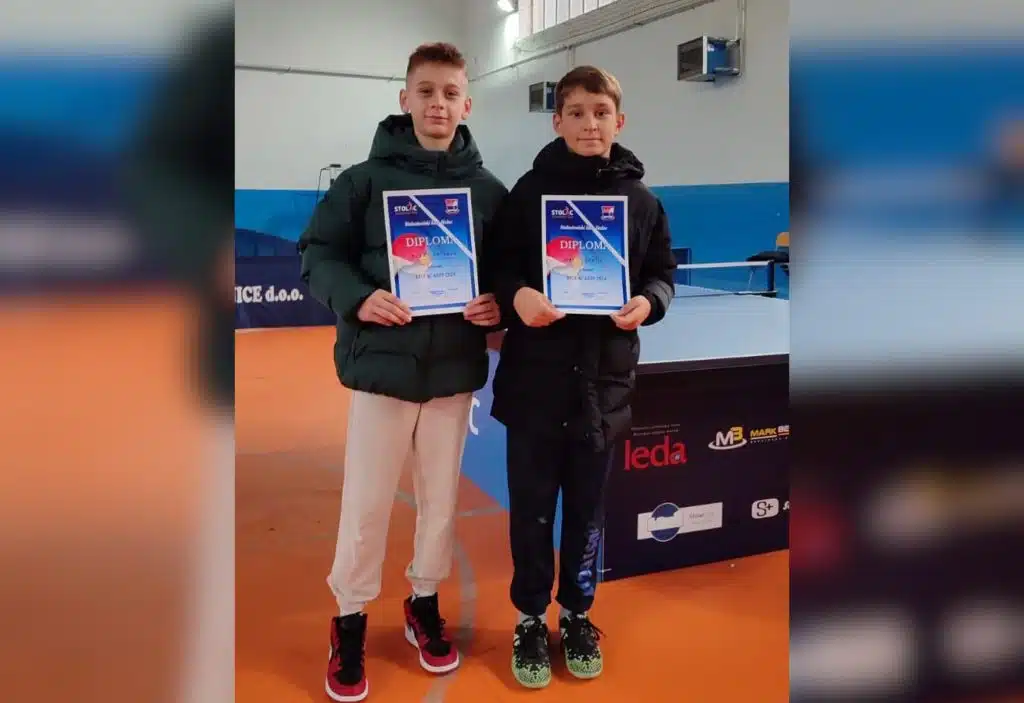 FOTO: Mladi stolnotenisači iz Neuma osvojili broncu na Stolac Open 2024.