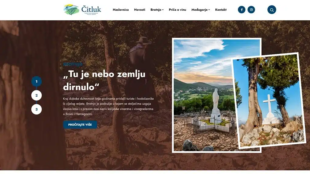 Počela s radom nova web stranica Turističke zajednice Općine Čitluk