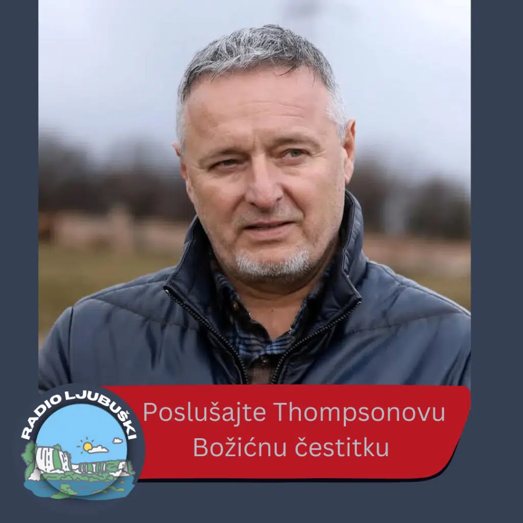 Thompsonova čestitka slušateljima našeg radija