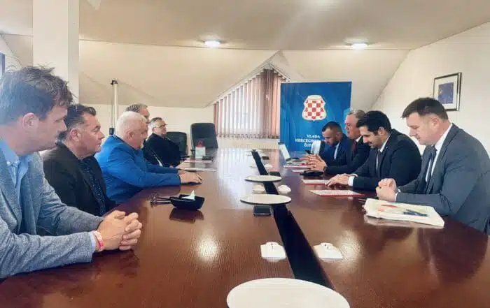Vodstvo Sveučilišta u Splitu boravilo u radnome posjetu Hercegbosanskoj županiji