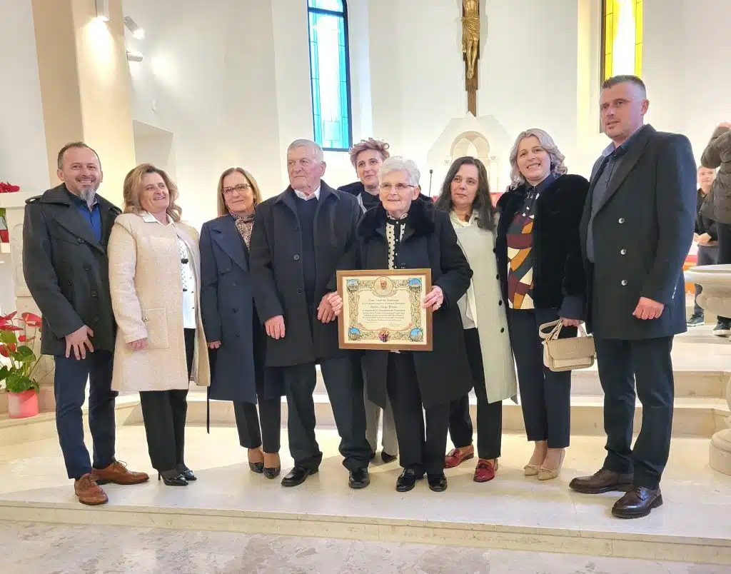 Dijamantni pir Marka i Ljilje Alilović