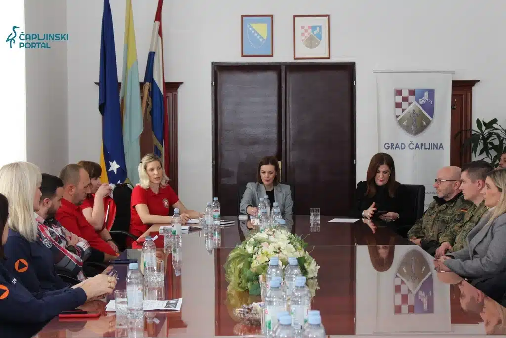 FOTO | Edukacijski centar HGSS-a u Počitelju – lokalna baza za koordinaciju izvanrednih akcija