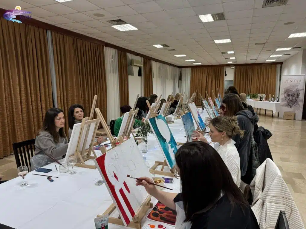 FOTO: Trećom Art&Wine večeri u Neumu završen prvi ciklus radionica