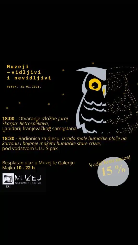 NOĆ MUZEJA NA HUMCU