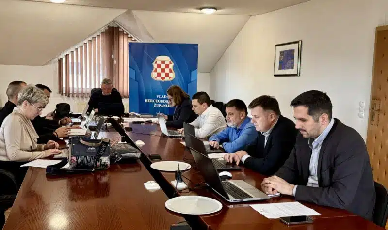 Na sjednici Vlade HBŽ izneseno Izvješće MUP-a o protekloj godini, istaknuto da je situacija zadovoljavajuća