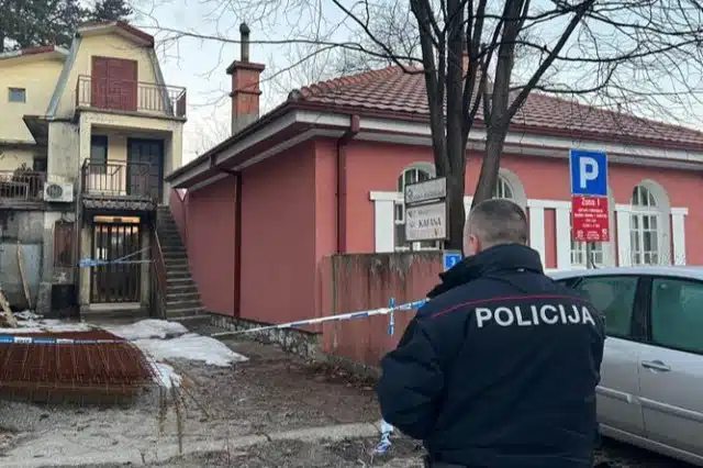 Sablasno jutro nakon masakra na Cetinju: Policija i dalje osigurava kafanu u kojoj je počeo horor |