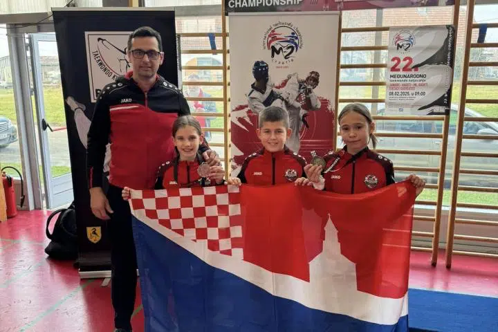 Srebro i bronca za taekwondo klub „Poskok“ na međunarodnom natjecanju u Rugvici